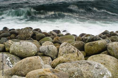 Photo: Rocks and waves Rocks and waves