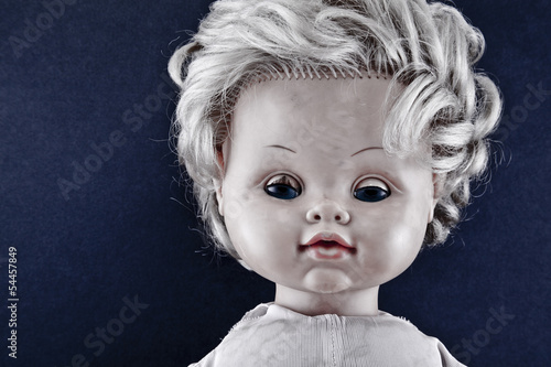 Photo: Creepy doll face Creepy doll face