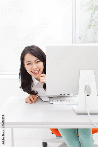 Photo: 働く女性 働く女性