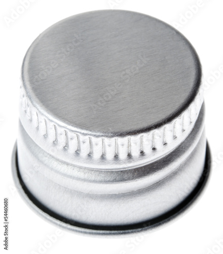 Photo: Isolated Aluminum Cap Isolated Aluminum Cap
