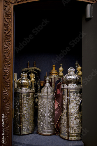 Photo: Torah Scrolls Cabinet Torah Scrolls Cabinet