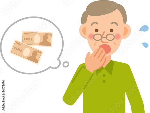 Illustration: シニア男性 シニア男性