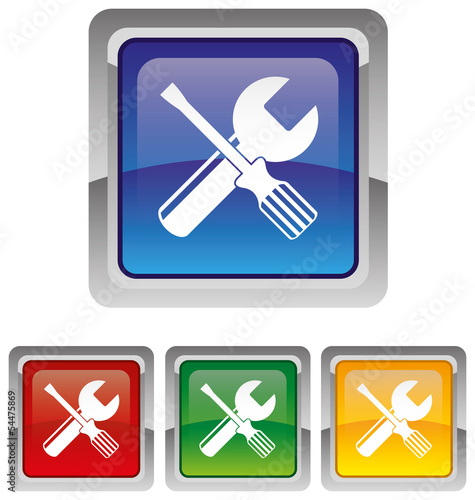 Vector: Verschiedenfarbiges Einstellungen Icon Verschiedenfarbiges Einstellungen Icon