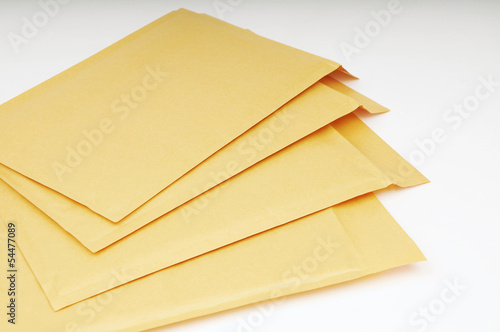 Photo: Stack Of Brown Envelopes Stack Of Brown Envelopes