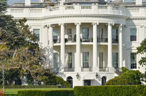 Photo: The White House close up - Washington DC, United States The White House close up - Washington DC, United States