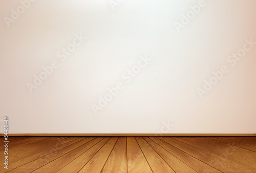 Vector: Wall and a wooden floor. Vector. Wall and a wooden floor. Vector.