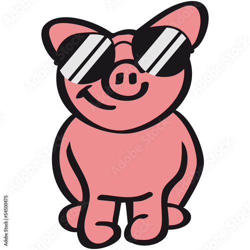 Illustration: Cool Pig Cool Pig