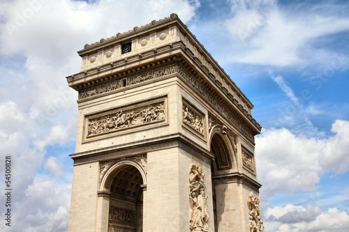 Photo: Paris Triumphal Arch Paris Triumphal Arch
