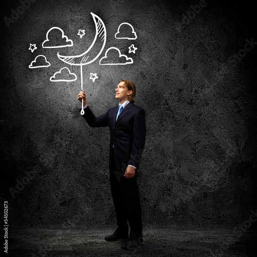 Photo: Businessman in black suit Businessman in black suit