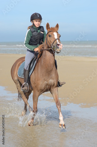 Photo: trot les pieds dans l'eau trot les pieds dans l'eau