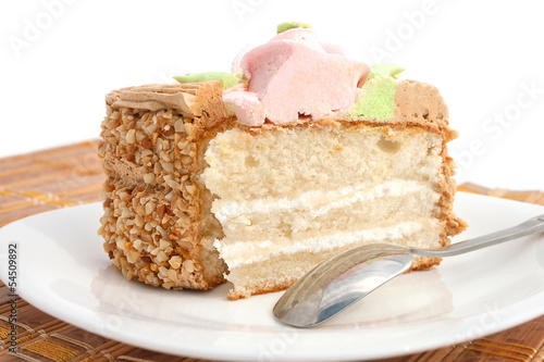 Photo: Delicious pound cake with the nuts Delicious pound cake with the nuts