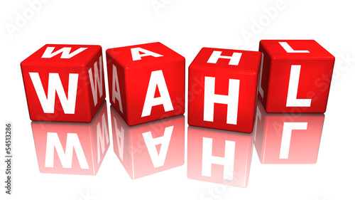 Illustration: würfel cube wahl 3d würfel cube wahl 3d