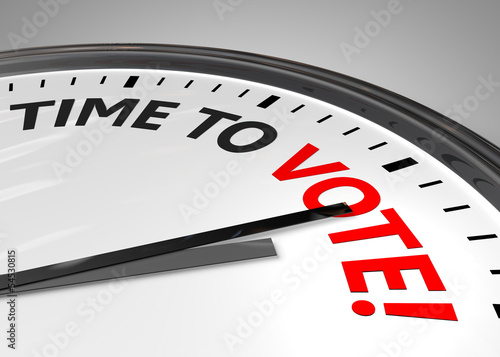 Illustration: Time to vote Time to vote