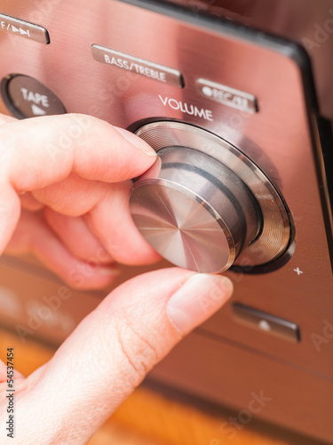 Photo: Sound volume control knob Sound volume control knob