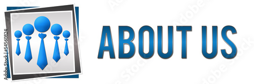 Illustration: About Us Group Blue About Us Group Blue