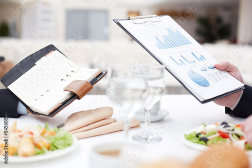 Photo: Lunch and work Lunch and work