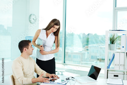 Photo: Office work Office work