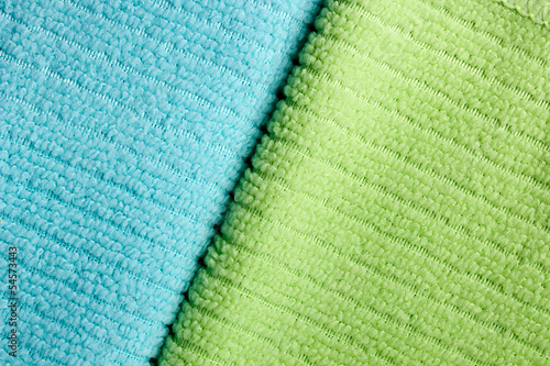 Photo: Two color terry towels Two color terry towels
