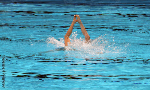 Photo: Synchronised Swimming Synchronised Swimming