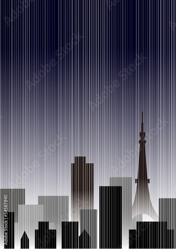 Illustration: 大雨 大雨