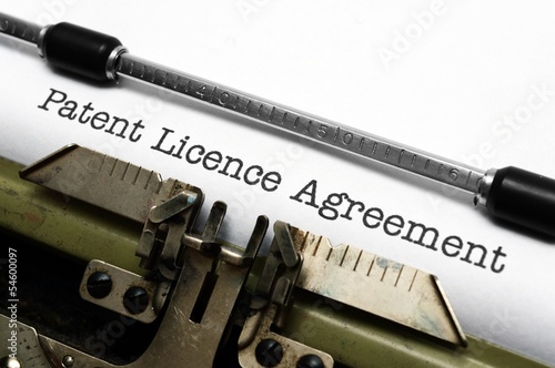 Photo: Patient license agreement Patient license agreement
