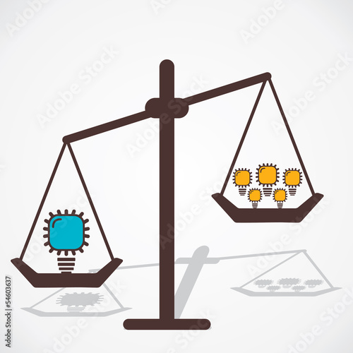 Vector: big idea is more powerful than many small idea vector big idea is more powerful than many small idea vector