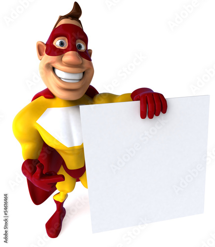 Illustration: Fun superhero Fun superhero