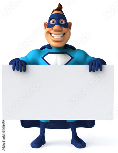 Illustration: Fun superhero Fun superhero