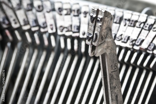 Photo: closeup of two type bars closeup of two type bars