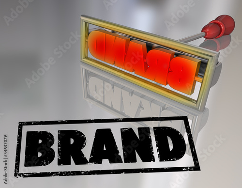 Illustration: Brand Word Branding Iron Marketing Product Ownership Brand Word Branding Iron Marketing Product Ownership