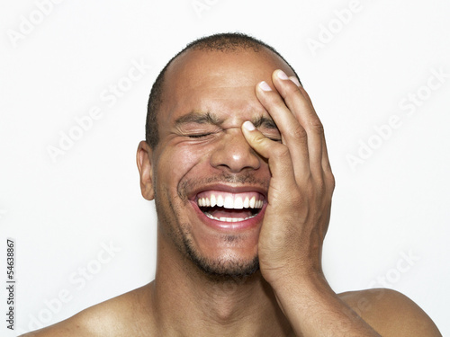 Photo: Laughing Man Laughing Man
