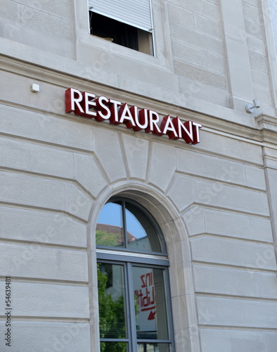 Photo: restaurant...enseigne restaurant...enseigne