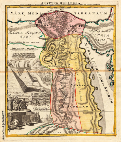 Photo: old map old map