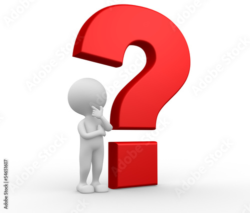 Illustration: Big question mark Big question mark