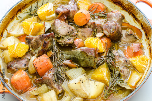 Photo: pork and orange casserole pork and orange casserole