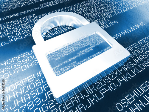 Photo: digital security digital security