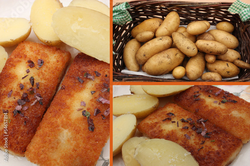 Photo: Cabillaud aux pommes de terre nouvelles Cabillaud aux pommes de terre nouvelles