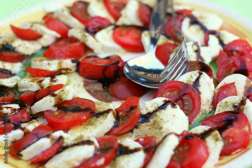 Photo: Tomate und Mozarella Tomate und Mozarella