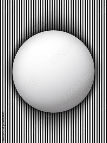 Vector: Circle Border Black and White Stripes Circle Border Black and White Stripes