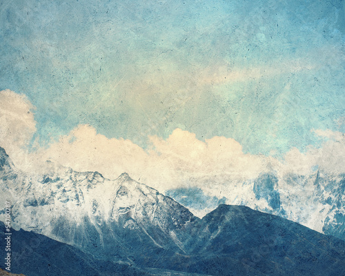 Photo: Mountain landscape Mountain landscape