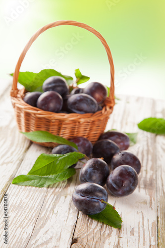 Photo: Fresh plums Fresh plums