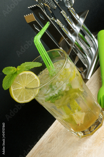 Photo: Mojito cocktail Mojito cocktail