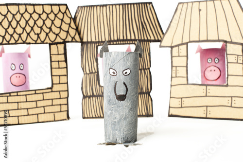 Photo: 3 little pigs story 3 little pigs story