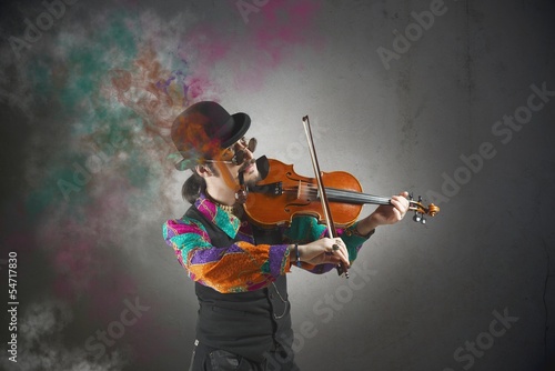 Photo: Violinist Violinist