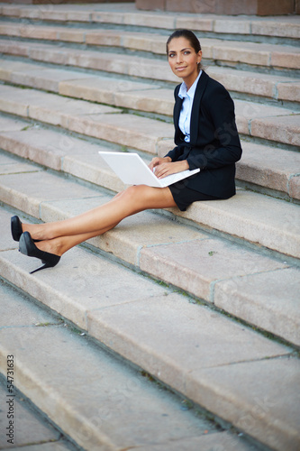 Photo: Pensive female Pensive female