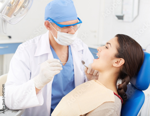 Photo: Visiting dentist Visiting dentist