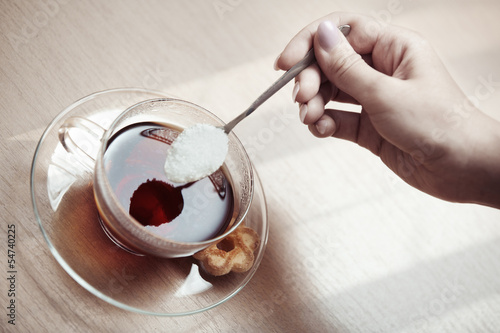 Photo: Tea preparation Tea preparation