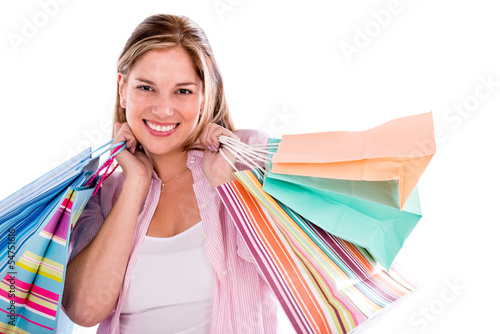 Photo: Happy shopping woman Happy shopping woman
