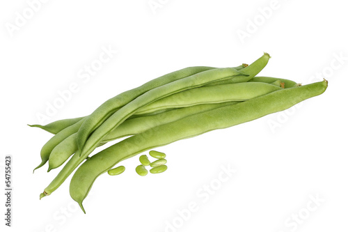 Photo: runner beans runner beans