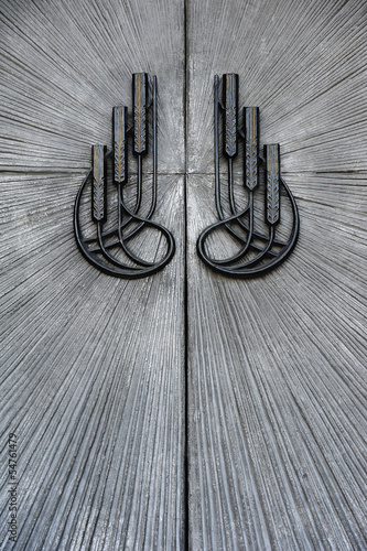 Photo: Ottoman wheat storehouse door Ottoman wheat storehouse door